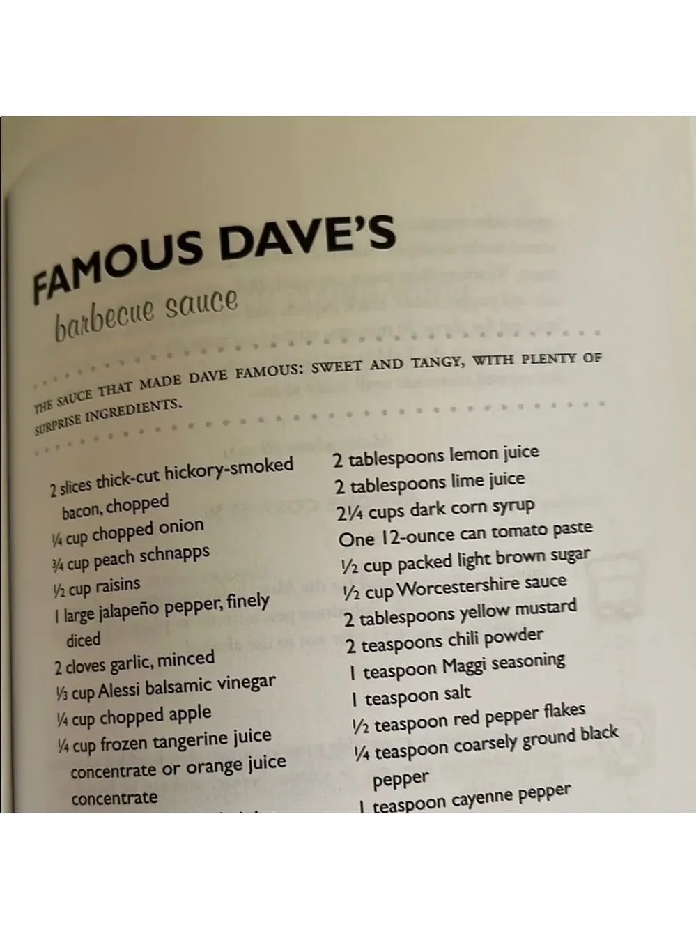 America's Most Wanted Recipes Cookbook